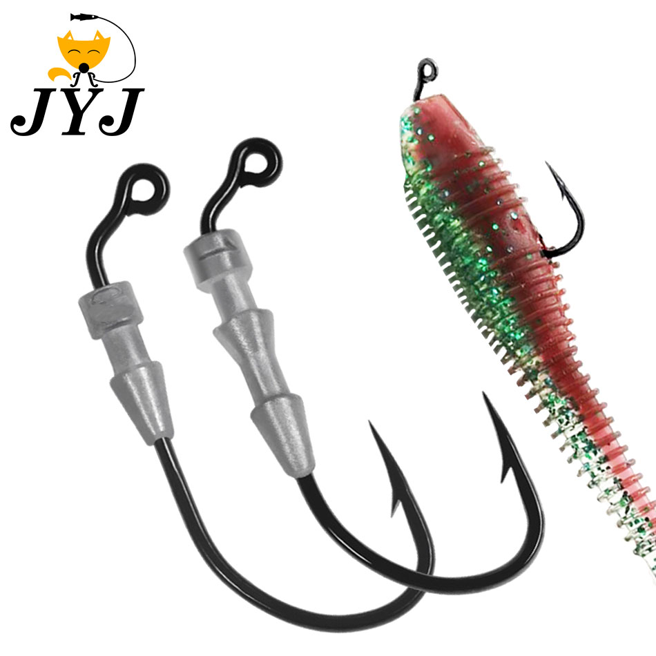 Fishing Hook Assortment - WODJYJ 10 peças de anzóis de