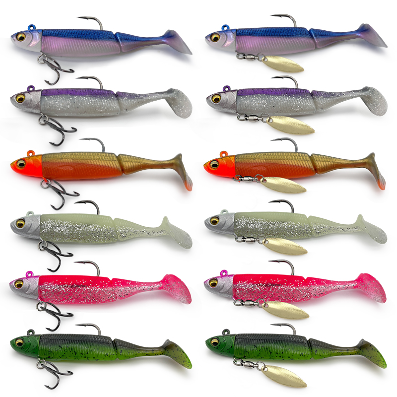 Fishing Hook Treble - 6 Iscas de Pesca com Revestimento