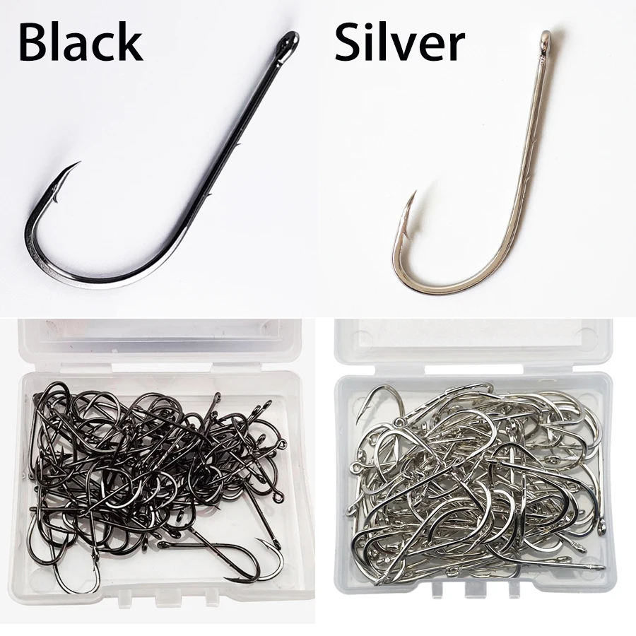 Alta Aço Carbono Isca Gancho,  - Fishing Hook Offset avaliação e preço