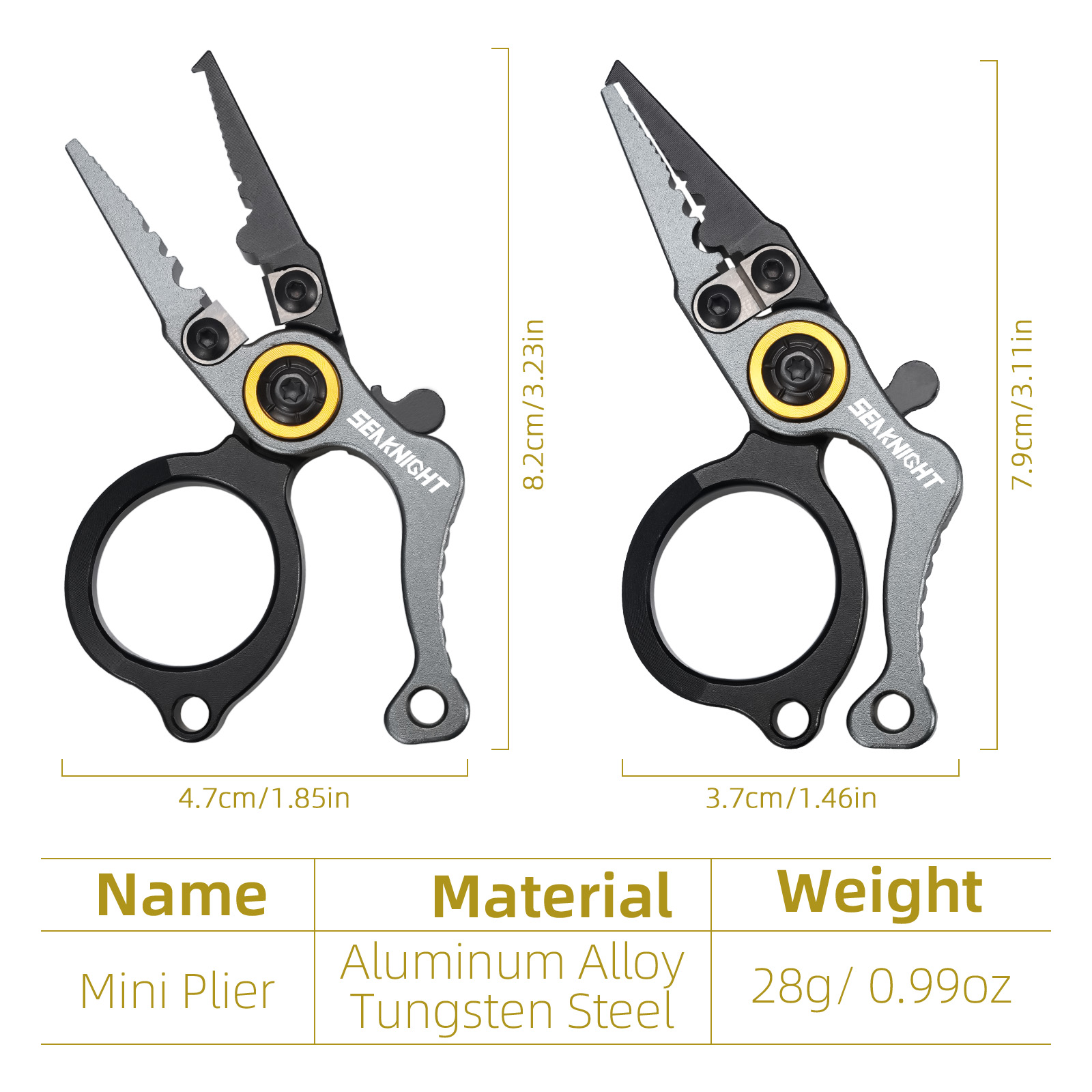 Alicate de pesca da marca SeaK - Fishing Hook Remover avaliação e preço