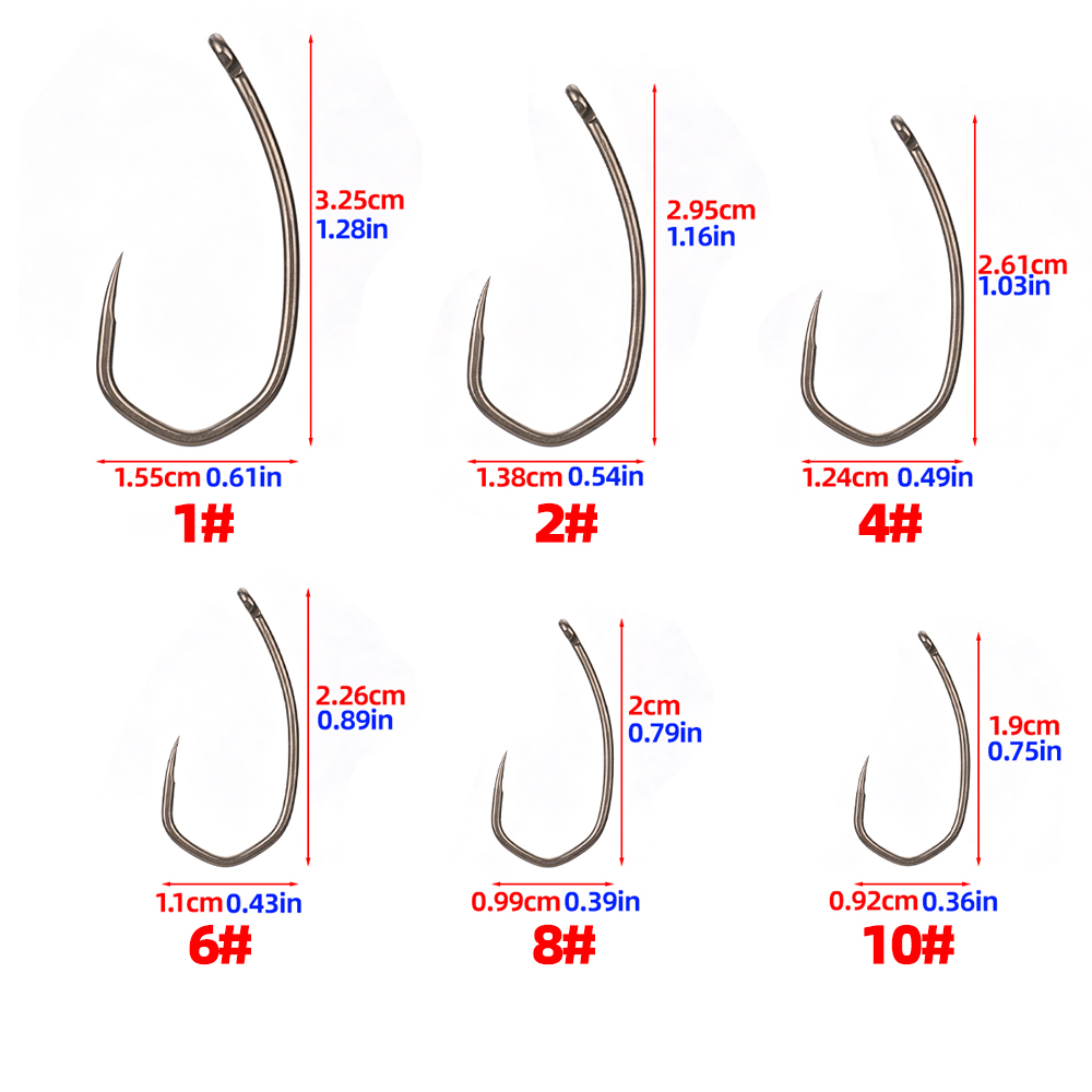 Hirisi 8042 100 Peças Anzóis d - Fishing Hook Assortment avaliação e preço