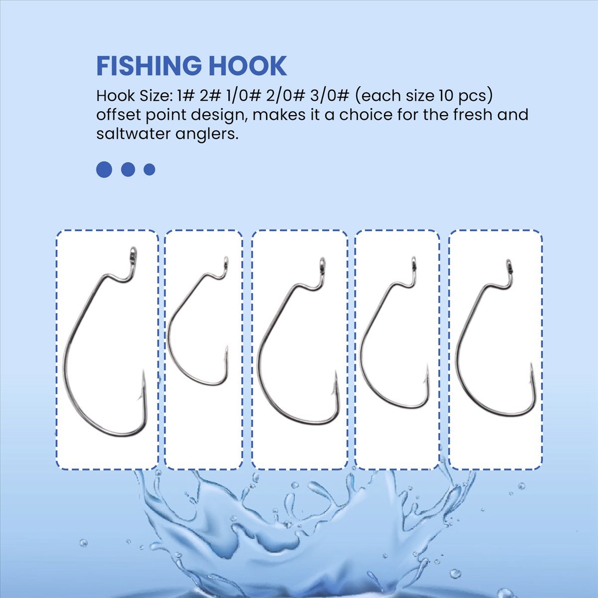 AD45 51 Peças de Anzóis de Pes - Fishing Hook Box avaliação e preço